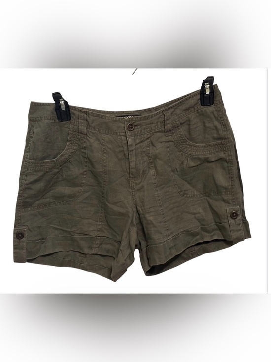 Apt. 9 Pants - Apt. 9 Olive Green Cargo-Style Jean Shorts